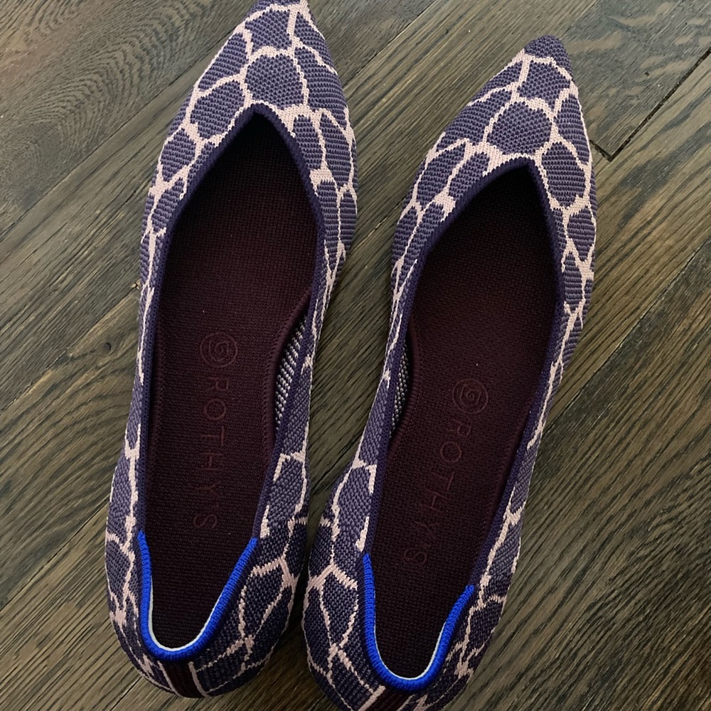 Rothy Purple Giraffe Points